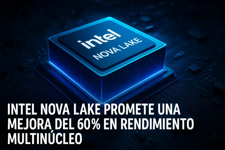 Intel Nova Lake promete una mejora del 60 % en rendimiento multinúcleo